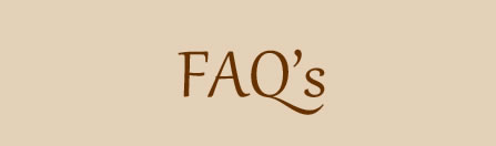 FAQ's